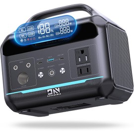 Portable Power Station 300W, Solar Generator 204Wh (600W Surge) Portable Battery Power Generator with AC Outlet Fast Charge PD100W for Home Use Camping CPAP Backup Power Supply. NEOX