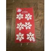 Christmas House Snowflake Ornaments
