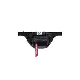 Alpha Industries Unisex Tactical Waist Bag, Black Camo, One Size, Black (Black Camo), Classic