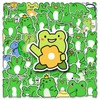 Frog Stickers Pack of 50 Cute Waterproof Animal Stickers for