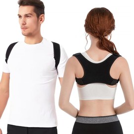 Posture Support, Hunchback Belt, Back Support, Posture Support, Back Support, Back Support, Back Muscle Belt, Easy to Put on and Take Off, Unisex, Breathable, Adjustable, Lightweight, For Home or