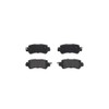 Brembo P49047 Rear Disc Brake Pad - Set of 4