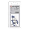 Restagraf 226911 Terminals Blue 6.35mm x 0.8mm