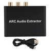ARC Extractor, 3.5mm Interface Adapter, to Analog Stereo, Portable ARC