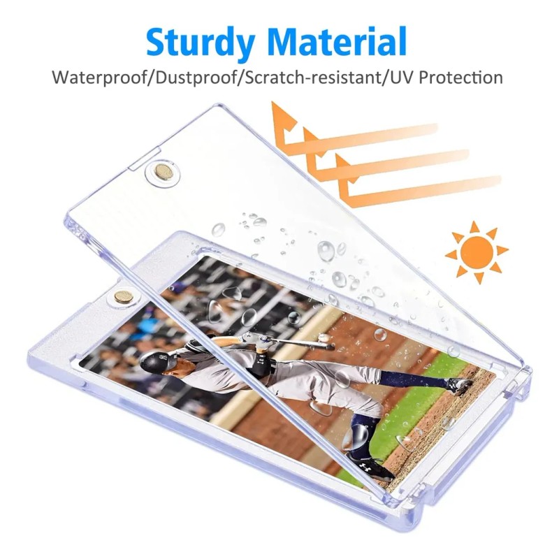 Tarjeteros Magnéticos De 12 Unidades Para Tarjetas Coleccion