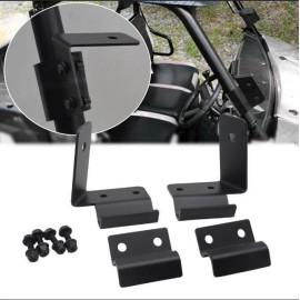 WSAYS Fit Can-Am Defender HD 5/8/10 Pro-Fit Cage Light Pods A-Pillar Mount Brackets