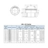uxcell LM16UU Linear Ball Bearings 16mm Bore 28mm OD 37mm