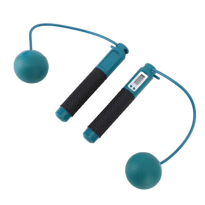 Cordless Jump Rope Weighted Accurate with Counter Ropeless Skipping Rope
