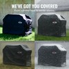 Grill Cover by Grillman, Black, 58 Inch, BBQ Outdoor Grill
