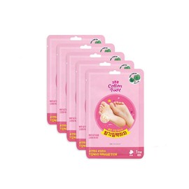 ON THE BODY Cotton Foot Peeling Mask 1pair*5ea