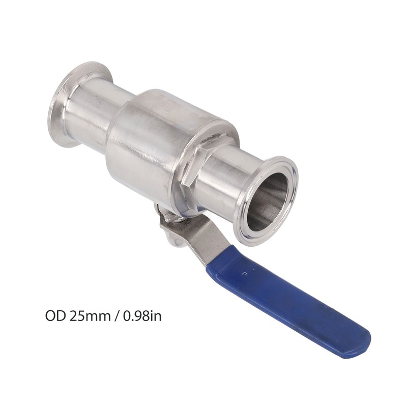 Sanitary Ball Valve Stainless Steel Quick Install Water Clamp Valve