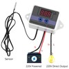 QWORK Digital LED Temperature Controller Module, Thermostat Switch, Digital Thermostat