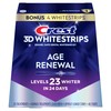 Crest 3D Whitestrips Age Renewal – Teeth Whitening Kit, 24