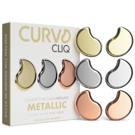 CURVD Cliq™ Covers – Swappable Ear Plug Covers for CURVD Cliq™ Earplugs, Switch Designs in a Snap, Experience Endless Style & Personalization, Interchangeable Replacement Covers & Accessories