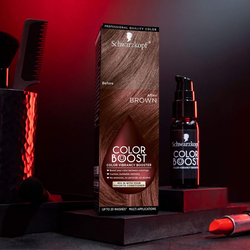 Schwarzkopf Color Boost Color Vibrancy Booster, Brown