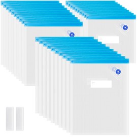 30 PCS Sous Vide Bags, Reusable Vacuum Sealer Bags for Food with 2 Sealing Clips(3 Sizes)