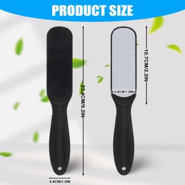 LOPHE 2 in 1 Nano Glass Foot File for Removing Hard Skin and Cleaning Hair, Gentle Dead Skin Removal, Hard Skin on Feet, Foot Scraper, Wet and Dry Foot Care Tools for Men and Women Salon or Home