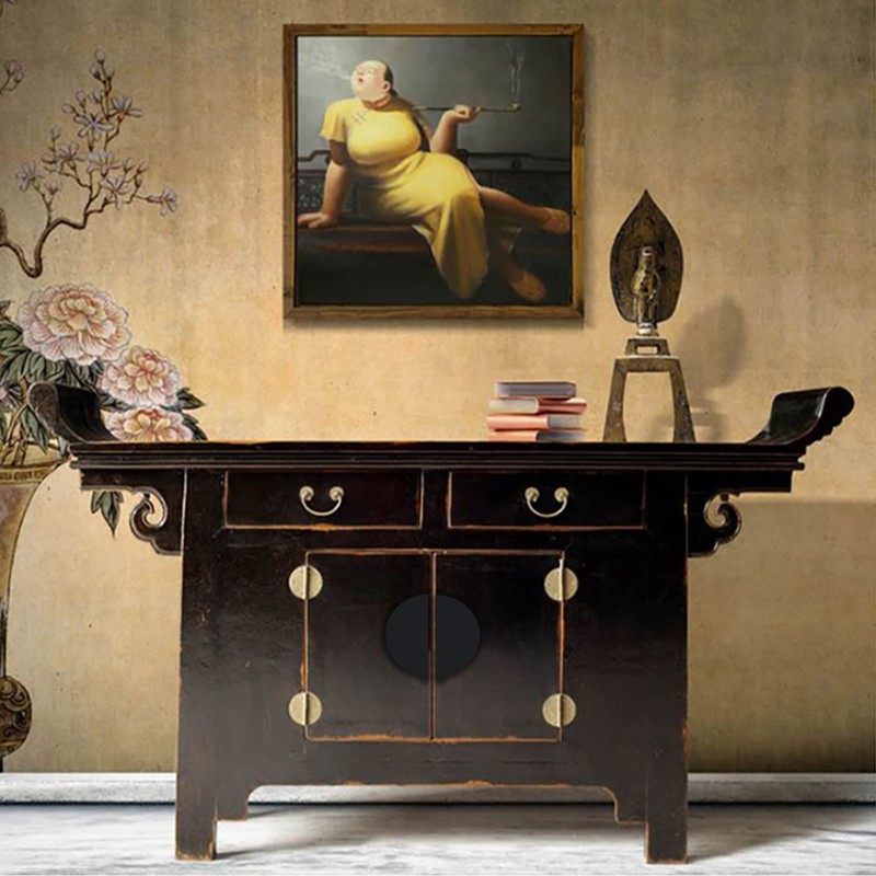 INCREWAY Half Moon Drawer Pulls,8PCS Aluminum Alloy Cabinet Pulls Semicircle