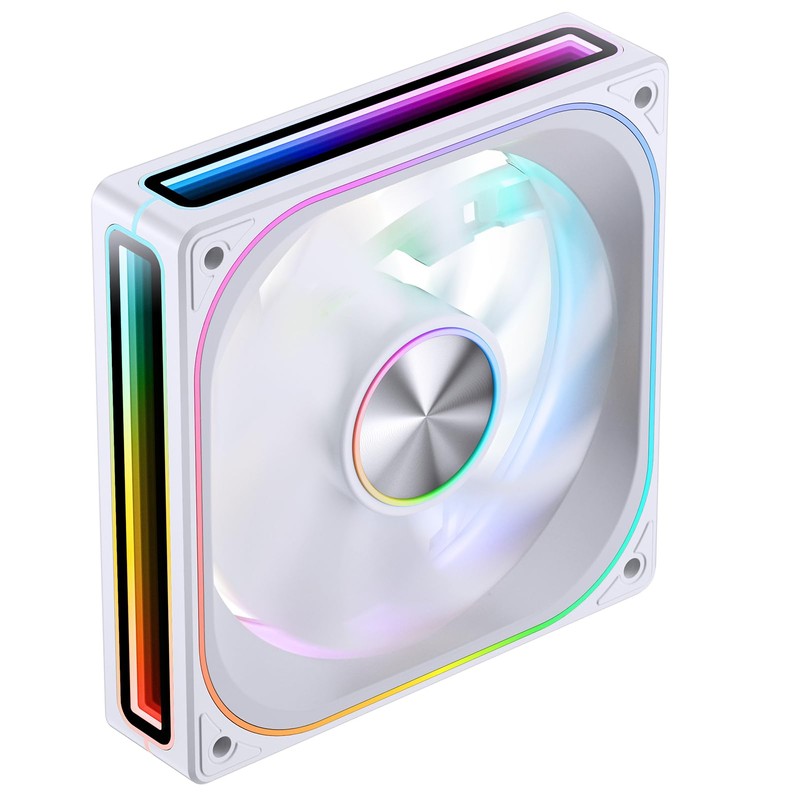JONSBO ZA-120WR (Reverse) PC Case Fan, Reverse Blade,Silent Computer ARGB