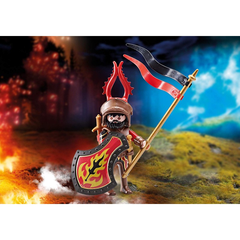 PLAYMOBIL 9837 - Captain of the Burnham Raiders (Foil Packaging)