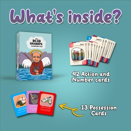Dead Grandpa : The Expansion Pack - Fun and Clever Expansion Pack for Adults, Teens & Kids - Adds Up to 6 Players