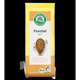 Lebensbaum Organic Fennel, Whole (6 x 30 g)
