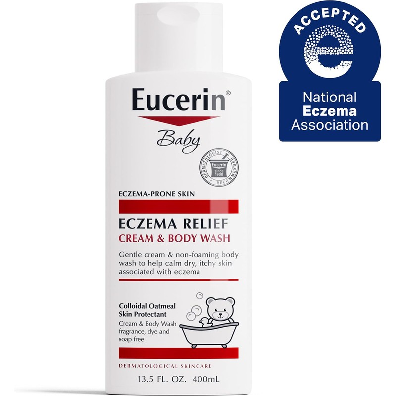 Eucerin Baby Eczema Relief Cream & Body Wash, Eczema Body