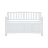 Linon Cynthia Storage Bench White