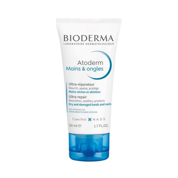 Bioderma Atoderm Mains & Ongles Repairing Hand & Nail Cream 50 ml