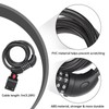 Bicycle Lock with Combination Code, High Security 5 Digit Code