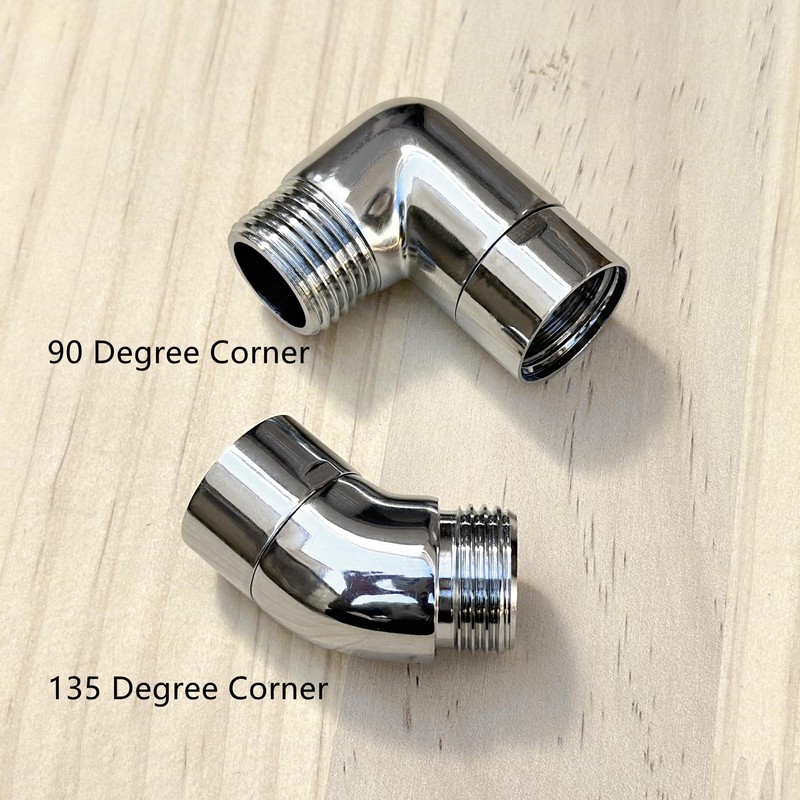 G1/2 Shower Head Elbow Adapter for Connection of Wall Mounted