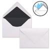 25 x Mourning Paper Sets DIN A5 with White Envelopes