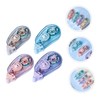 Operitacx 4stücke Doppelseitiges Klebeband Für Scrapbooking Roll-klebeband Klebepunkte Zum Basteln