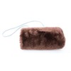 Handmuff Handwarmer color brown 100% Sheepskin
