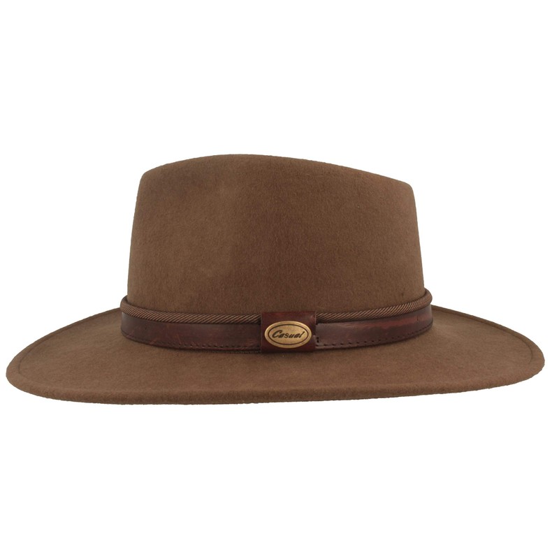 Rollable Outdoor Felt Hat | Trekking Hat | Wool Hat