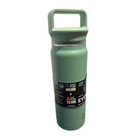 Everett TAL Stainless Steel Everett Water Bottle with Tritan Spout 32oz, Green. New (L)