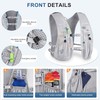 BECOJADDE Running Vest Women 5L Hydration Backpack Lightweight for Mens