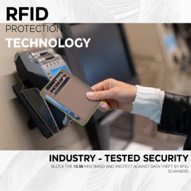 Oak Leathers Leather Wallet for Men & Women - RFID Wallet Slim Credit Card Holder 1 ID Window Thin Wallets Front Pocket