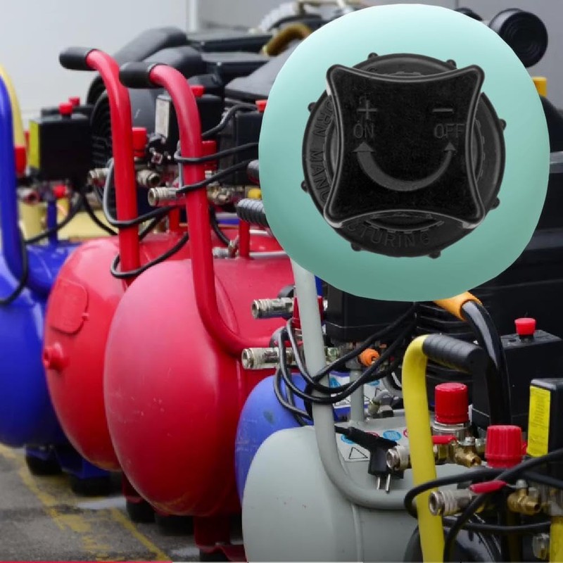 iRomehony Replacement Manifold Plastic Air Compressor Regulator Valve Knob Fit