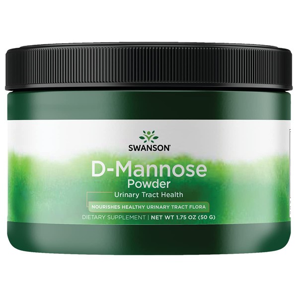 Swanson D-Mannose Powder 1.75 Ounce (50 g) Pwdr