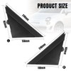 Front Door Mirror Corner Triangle Cover Pillar Trim Panel Driver