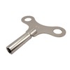 KD89 Nickel-Plated Steel Butterfly Type Winding Key for Clocks, Clocks,