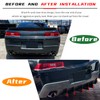 for Camaro 5th Gen Rear Diffuser Set V1 2014-2015, 5