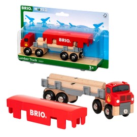 BRIO WORLD 33657 Lumbar Truck Wooden Rail Toy