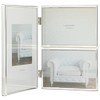 LADONNA SK1-30 Radonna Living Photo Frame, Silver, 3 Sides