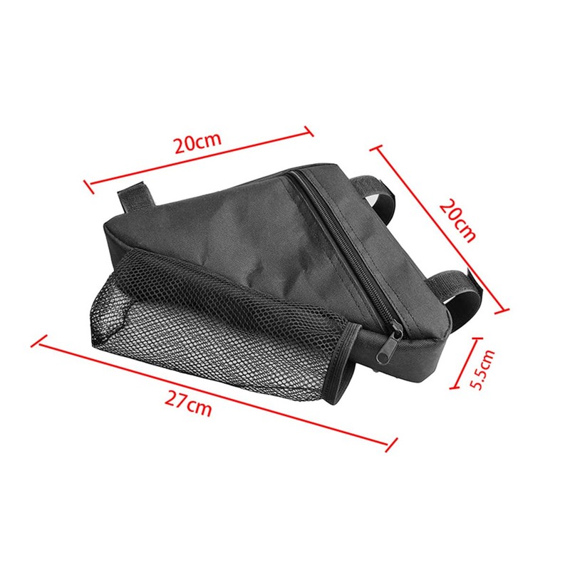 ZONADAH Bicycle Frame Bag Water Bottle Bag Triangle Bag Bike