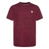 Hurley Boys' Soft Basic T-Shirt, Deep Maroon, M