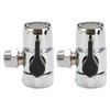 3pcs G3/8 In Sink Faucet Diverter Valve Three Way Universal