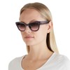Coach HC8379U Universal Fit Sunglasses, Ruby Pearl Signature C/Grey Rose