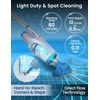 KOKIDO (2025) Rechargeable Handheld Pool Vacuum, Aluminum Pole and 2
